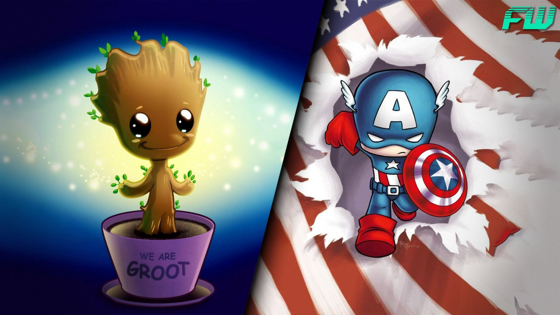 Wallpaper #E2eMBZMBSpphPi3-fb2K53 Cute Cartoon Avengers Drawings