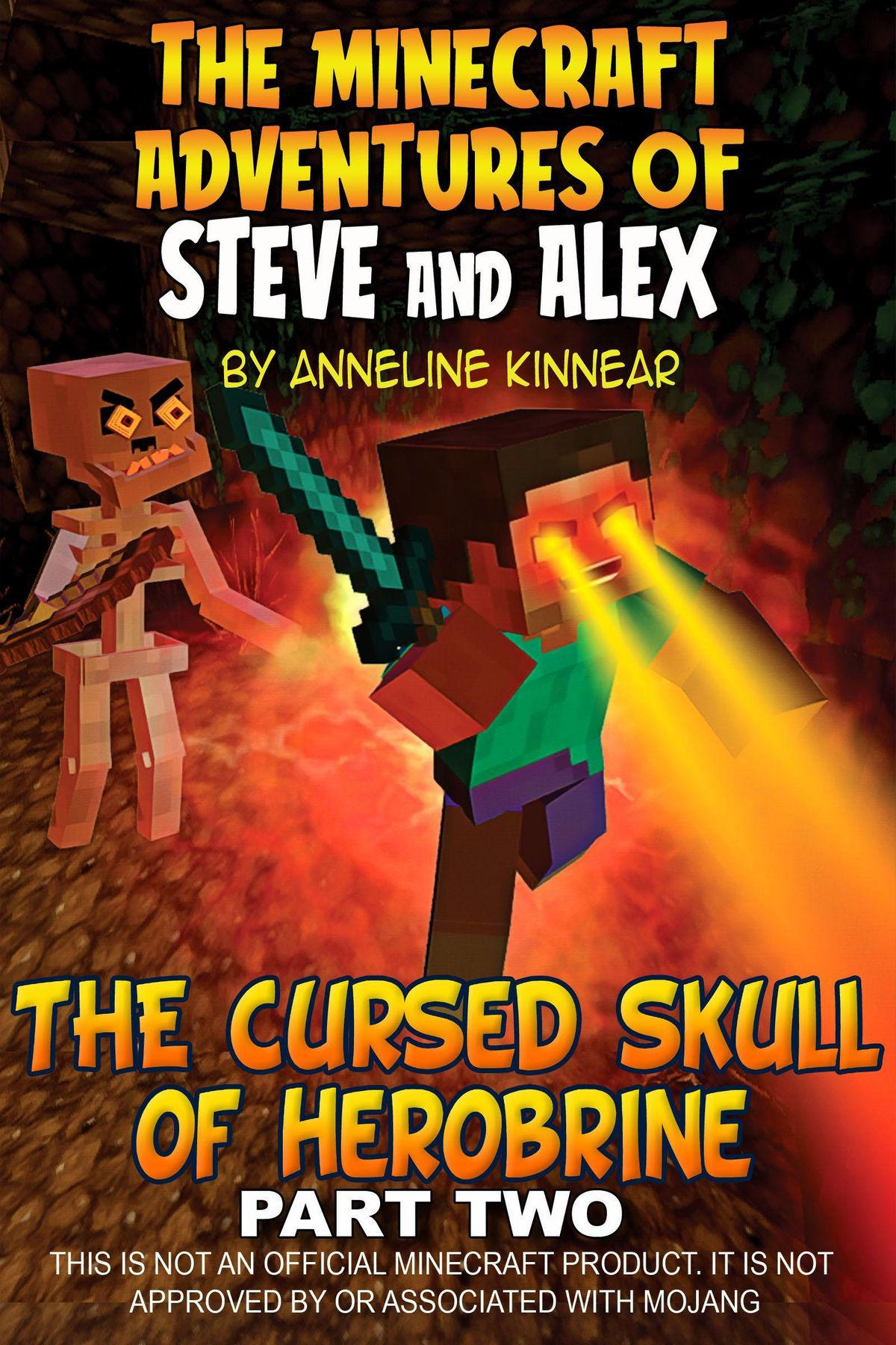 Wallpaper #a2coCpMBSpphPi3-tNPo9 The Minecraft Adventures of Steve and Alex the Cursed Skull of