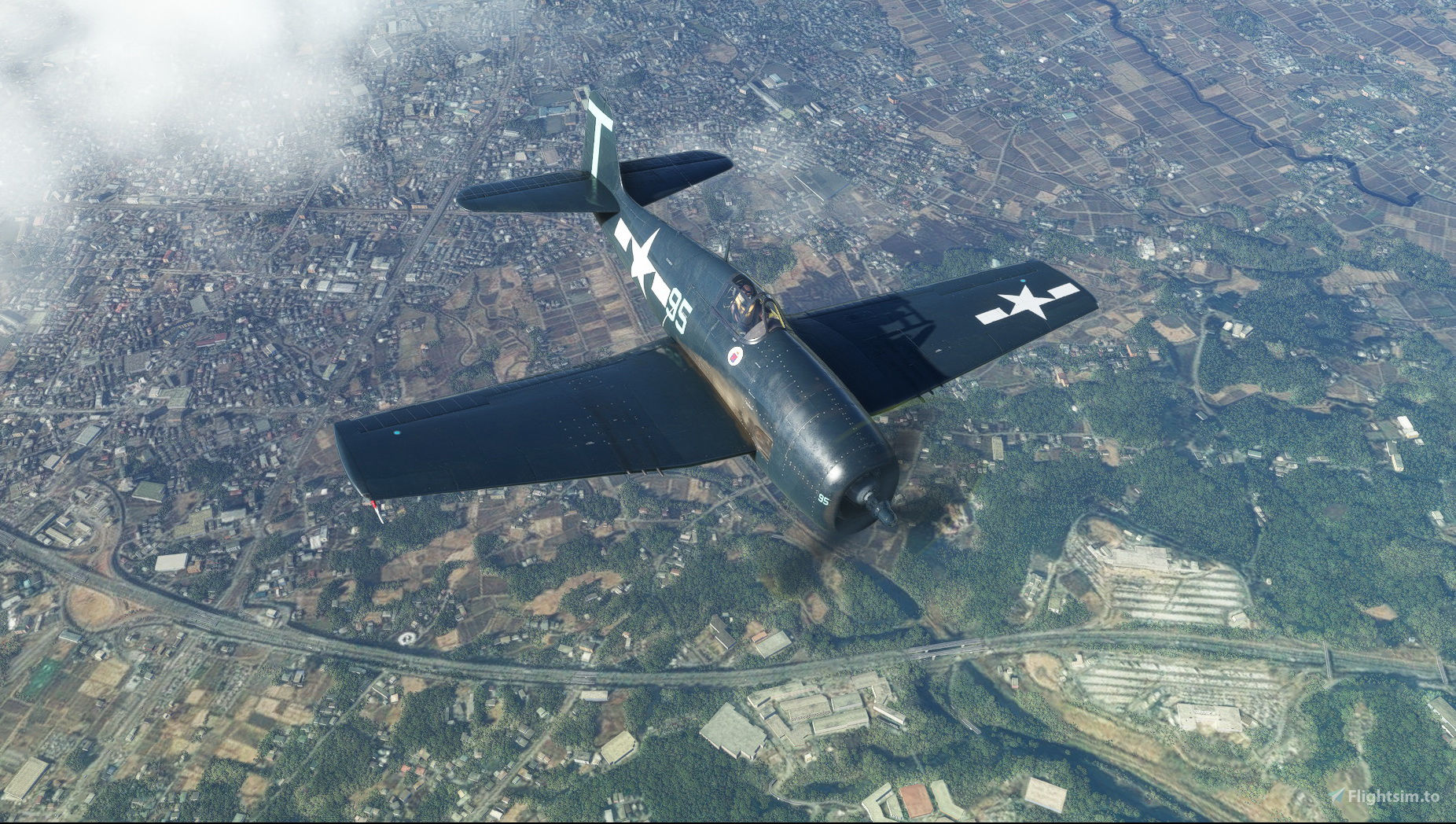 Wallpaper #3h21K5MBlOZrFDOkrMcw168 Grumman F6f 5 Hellcat Vf 1a T95 for Microsoft Flight Simulator Msfs