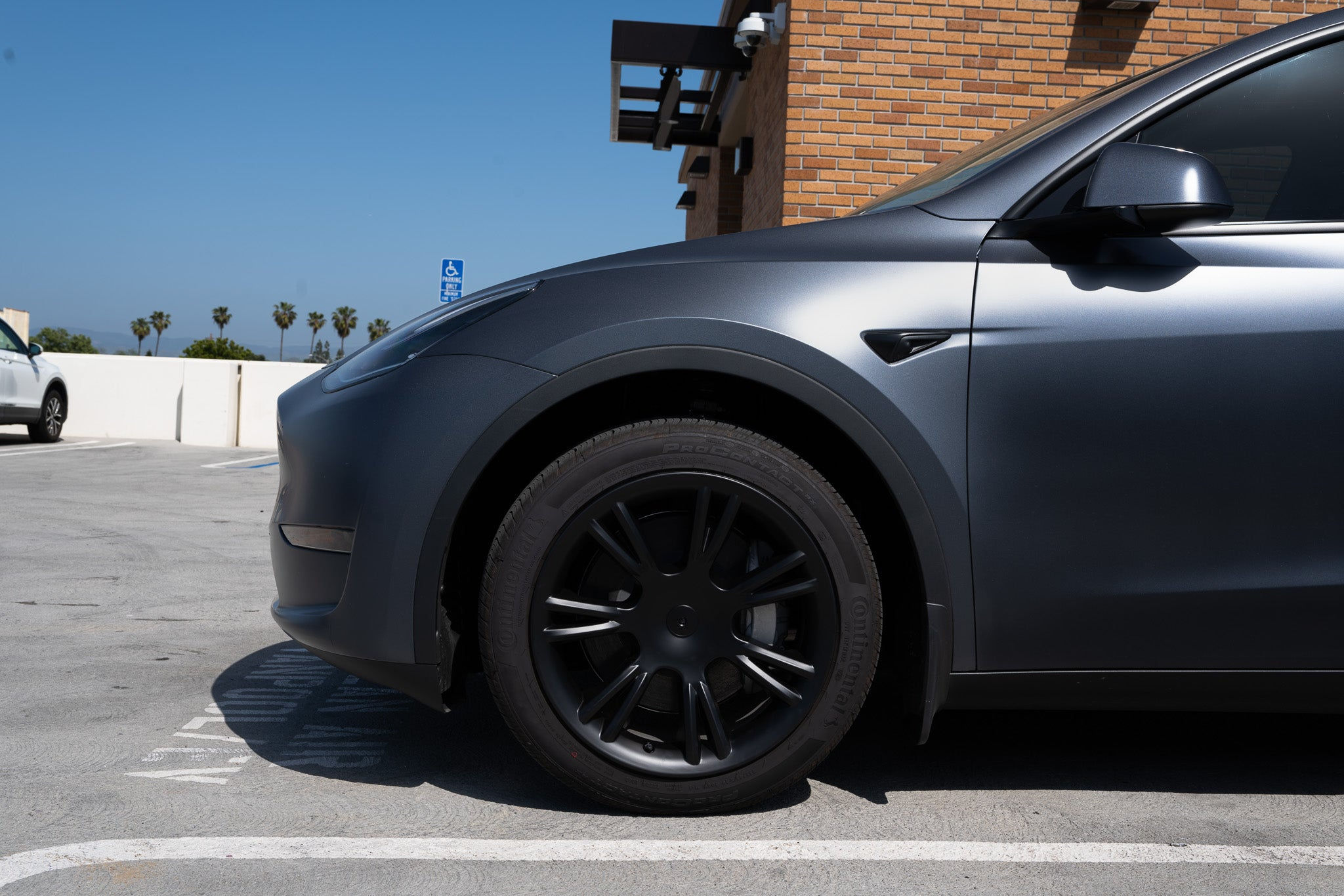 Wallpaper #_4f2MZMBPAdmKxa2CmIl395 Icbls Tesla Model Y Wheel Covers Front Rear Gemini Sport Style Matt