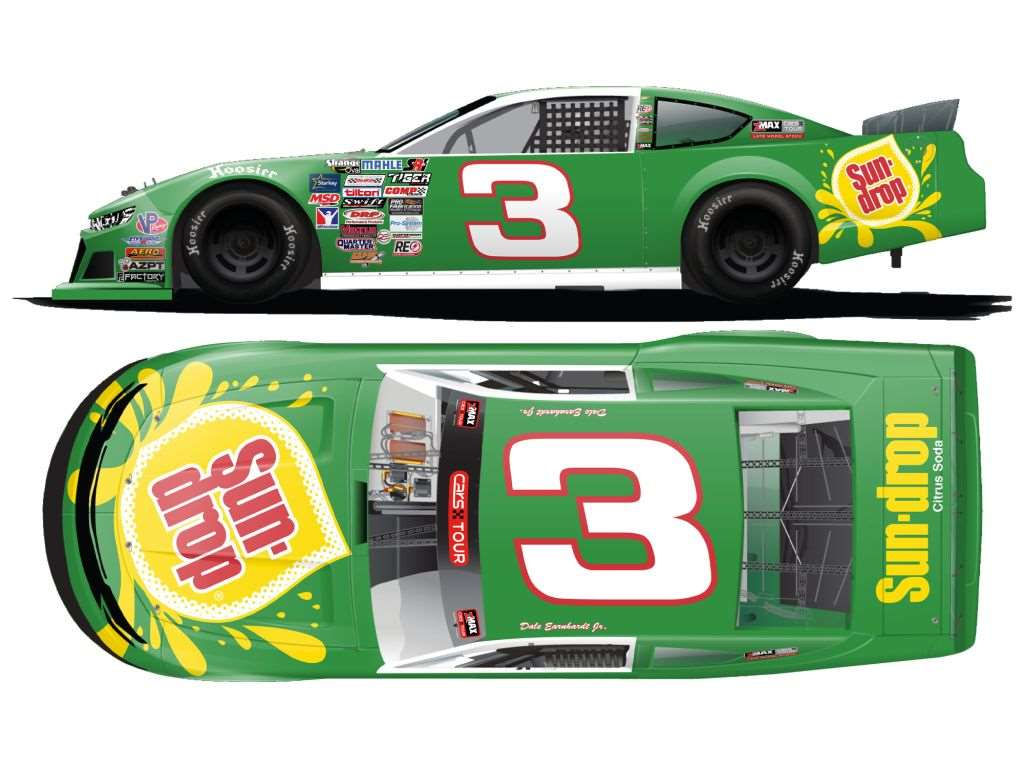 Wallpaper #nGc1EpMBSpphPi3-Gvqd210 Dale Earnhardt Jr 2024 Sun Drop 124 Late Model Stock Car Diecast
