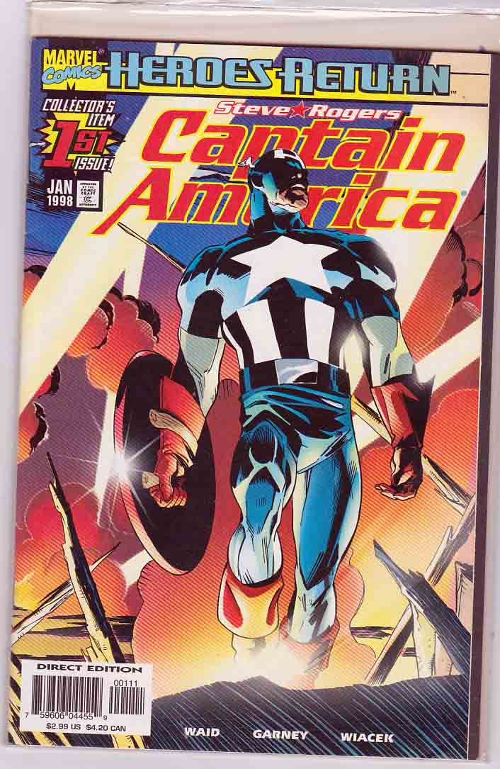 Wallpaper #pLi21ZIBJvJKYCmEoNrR103 Captain America 1997 Vol 3 1997 2002 Marvel Comics
