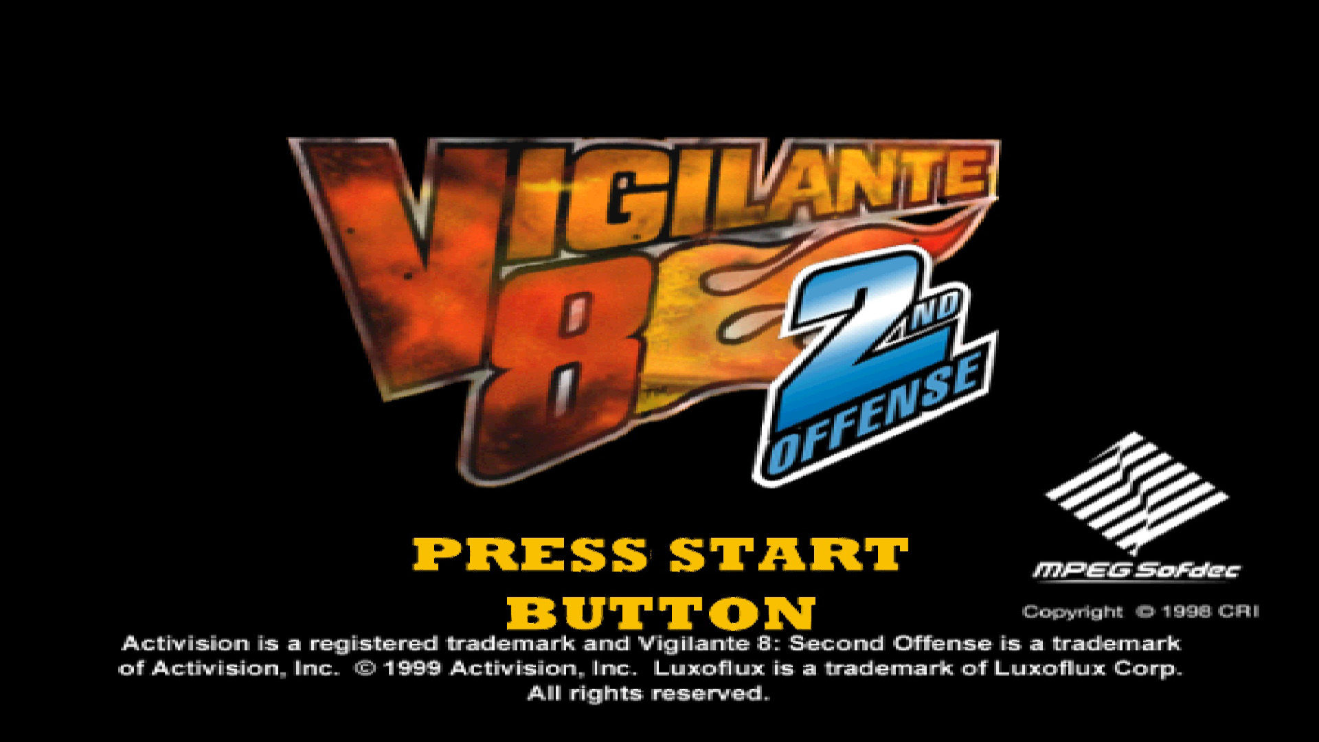 Wallpaper #09860 Vigilante 8 2nd Offense Playstation Computer and Video Games Amazonca