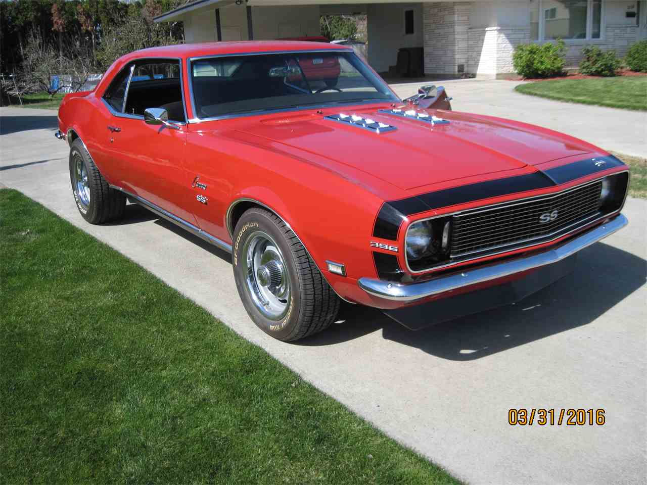 Wallpaper #Oxn_HI8BtGB6xQ78k3a540 1968 Chevrolet Camaro Rsss for Sale Classiccarscom Cc 800382