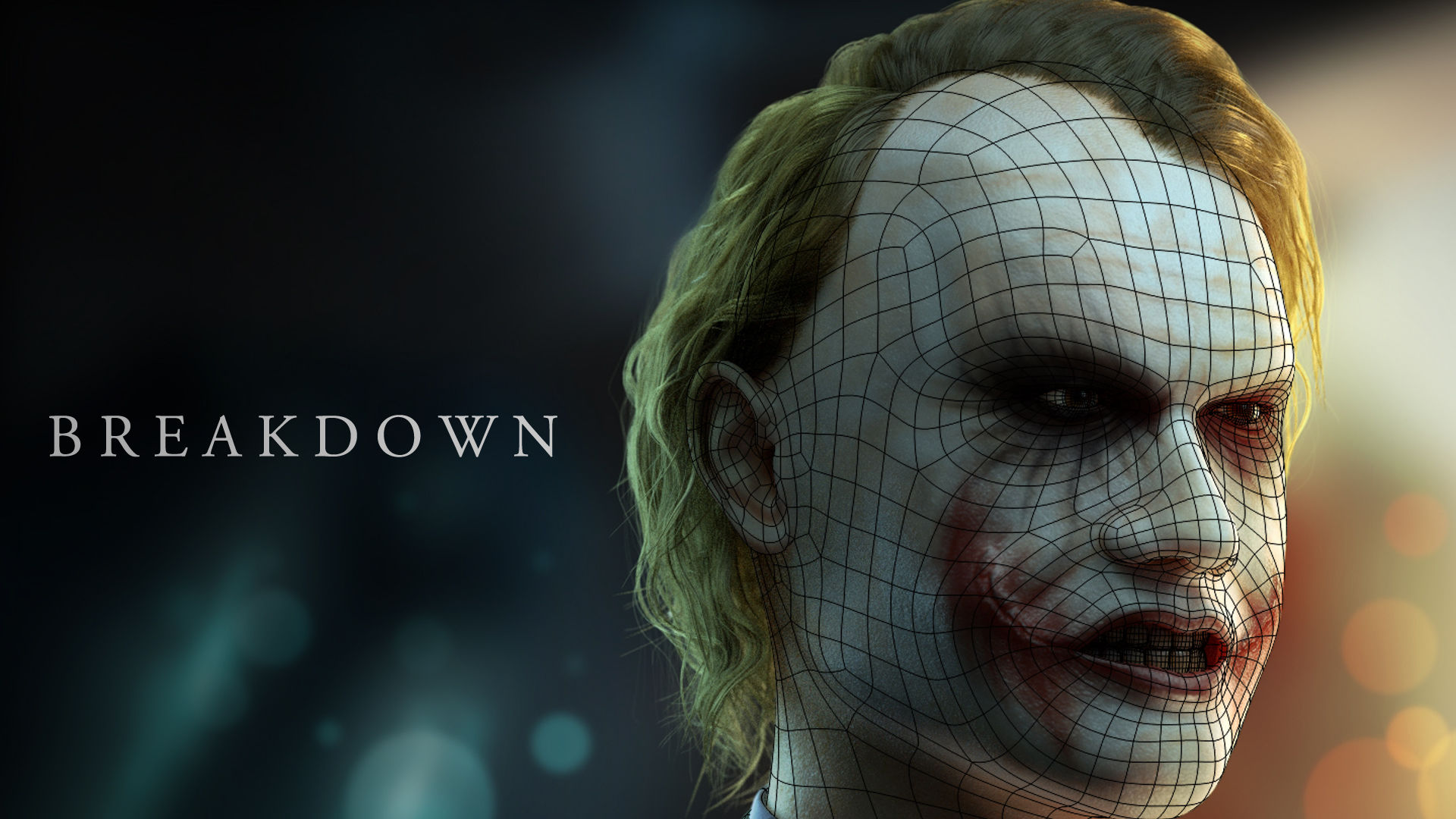 Wallpaper #-zHGNZMB5zzyi_yYrFfG61 Joker 3D Breakdown Blendernation