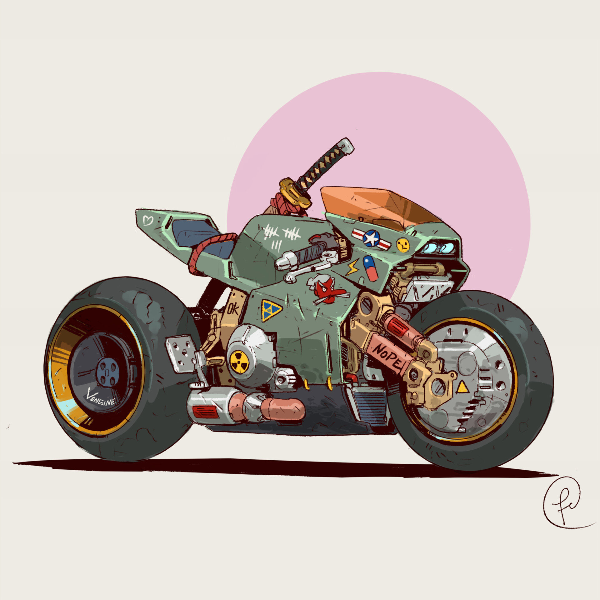 Wallpaper #MH2f9I4Bnwiau_P6UBDO40 Behind the Scenes Futuristic Racing Motorcycle Blendernation