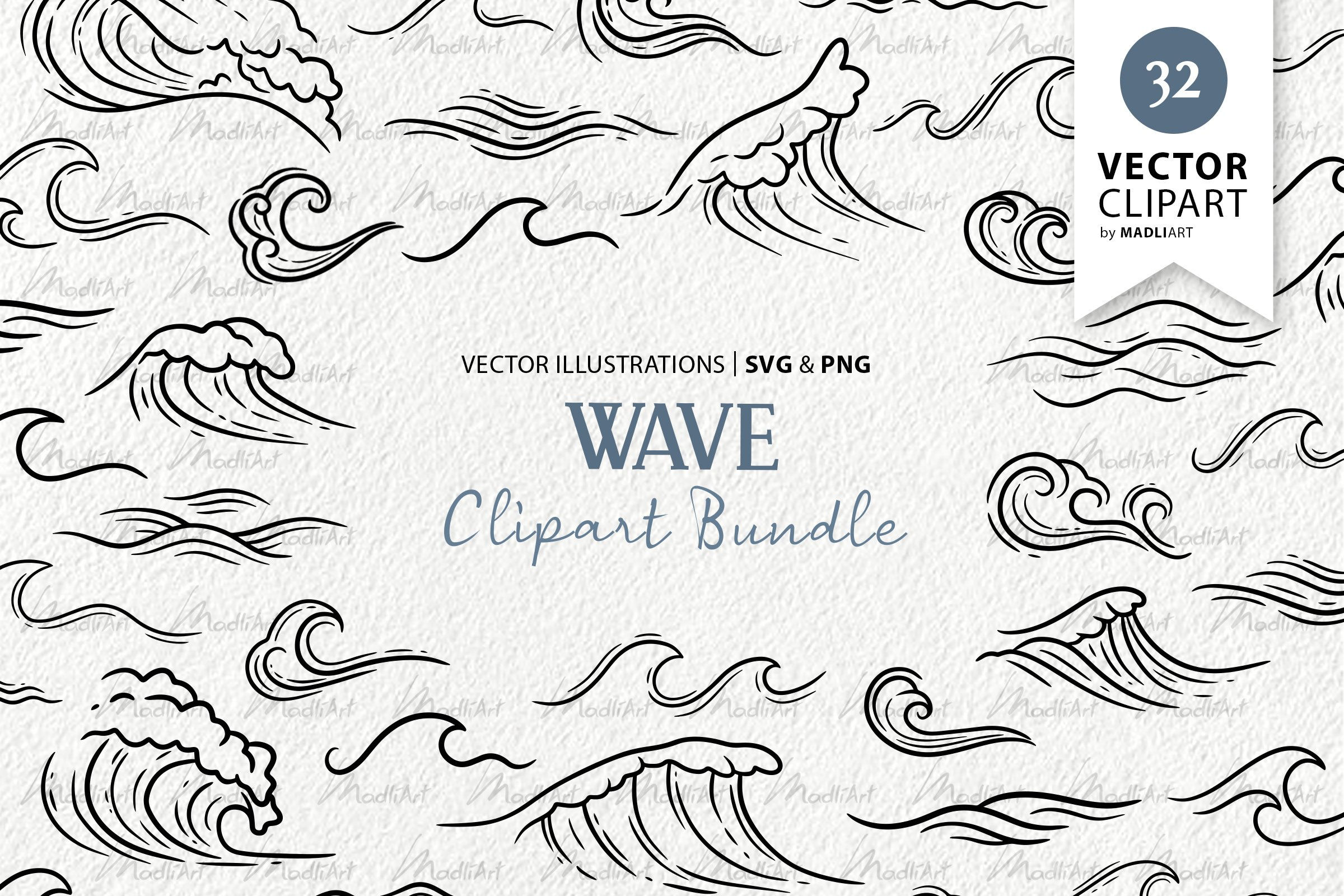 Wallpaper #YmcfCZMBSpphPi3-Vc48165 Ocean Wave Vector Clipart Set Beach Wave Svg Design Cuts