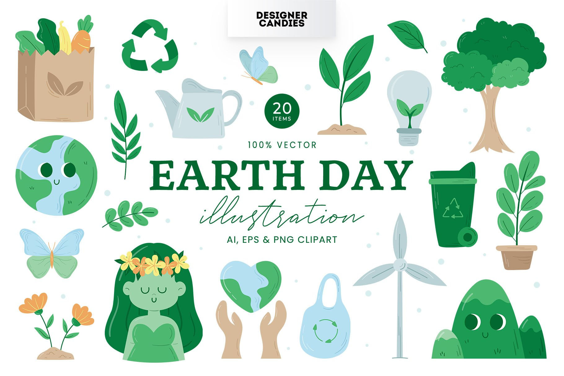 Wallpaper #1f9f2 Earth Day Free Vector Icon Hand Holding Plant with Earth Background