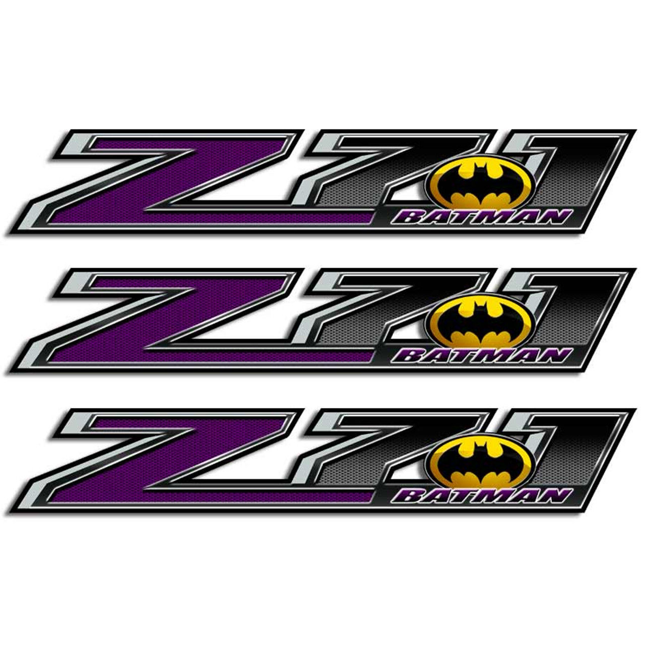 Wallpaper #GGee65IBSpphPi3-Ck3e298 Z71 Batman Silverado Truck Decal Set