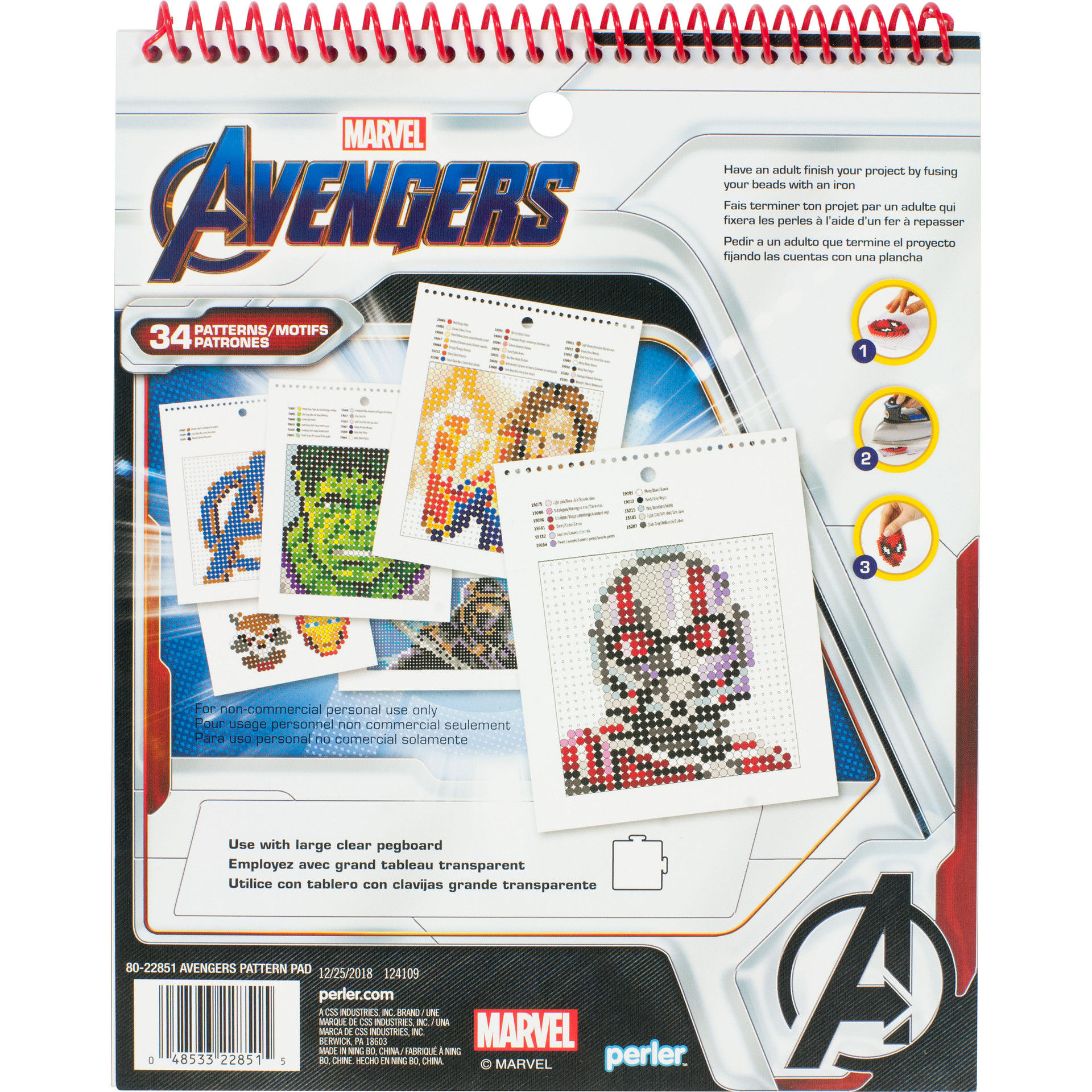 Wallpaper #8hmLNo8BtGB6xQ78SaKh11 Marvel Avengers Pattern Pad Perler