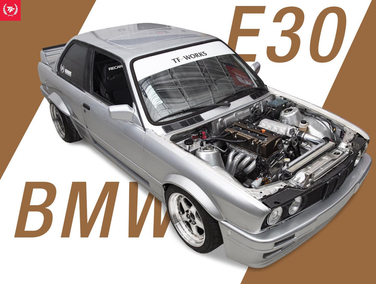 Wallpaper #oH2K8I4Bnwiau_P6Qwar34 Tf Works BMW E30 Kswap Kit Phase 2