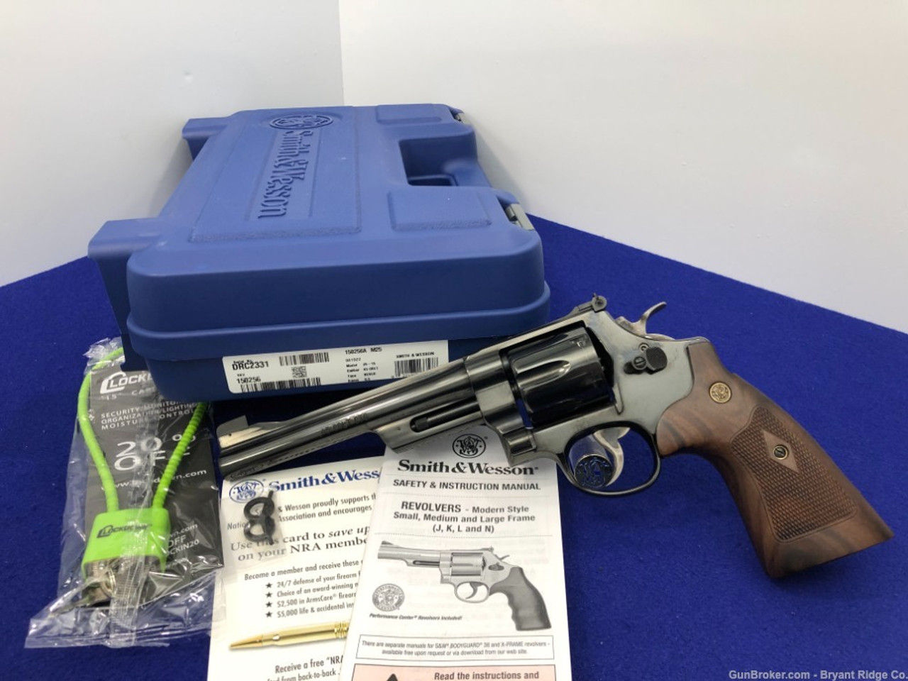 Wallpaper #qmd-DJMBSpphPi3-ad6B48 Sold Smith Wesson 25 15 45 Colt Blue 65 New Model Classic 25