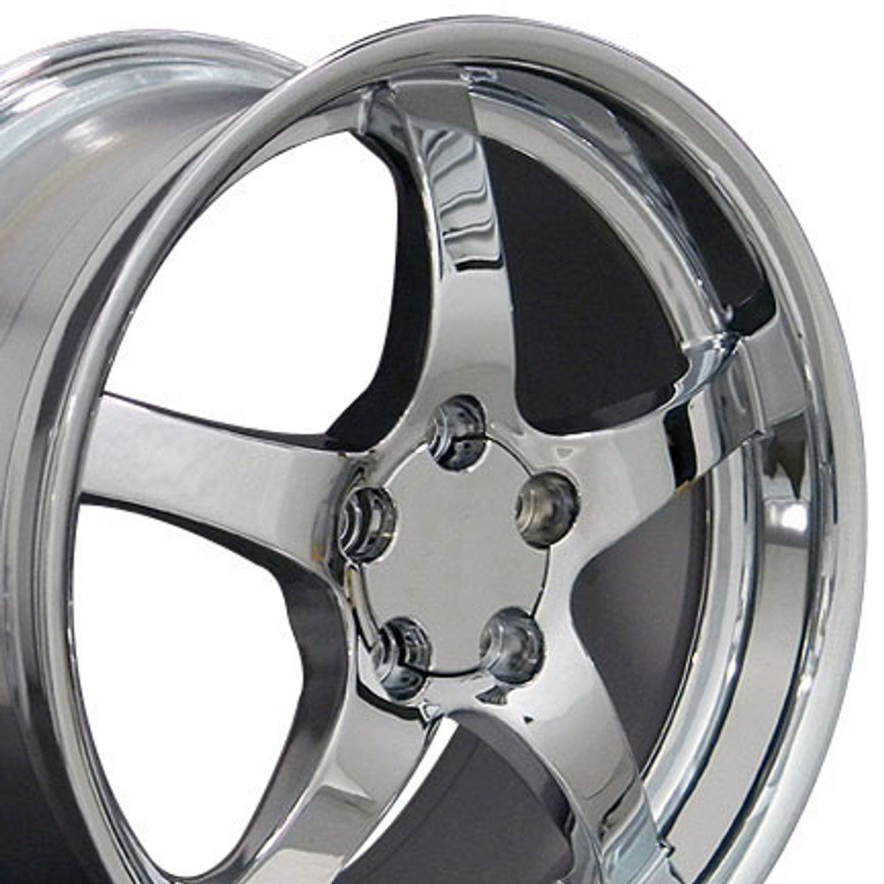 Wallpaper #Ih1TLZMBlOZrFDOkhdCF171 18 Fits Corvette C5 Deep Dish Wheel Rim Chrome 18x105 Rim Stock