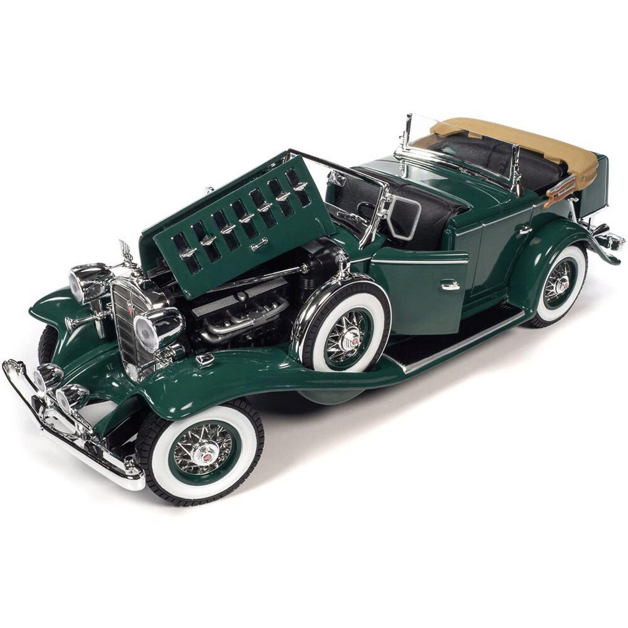 Wallpaper #VIcDMpMBPAdmKxa2NGNa222 1932 Cadillac V16 Phaeton 118 Scale Diecast Model by Auto World