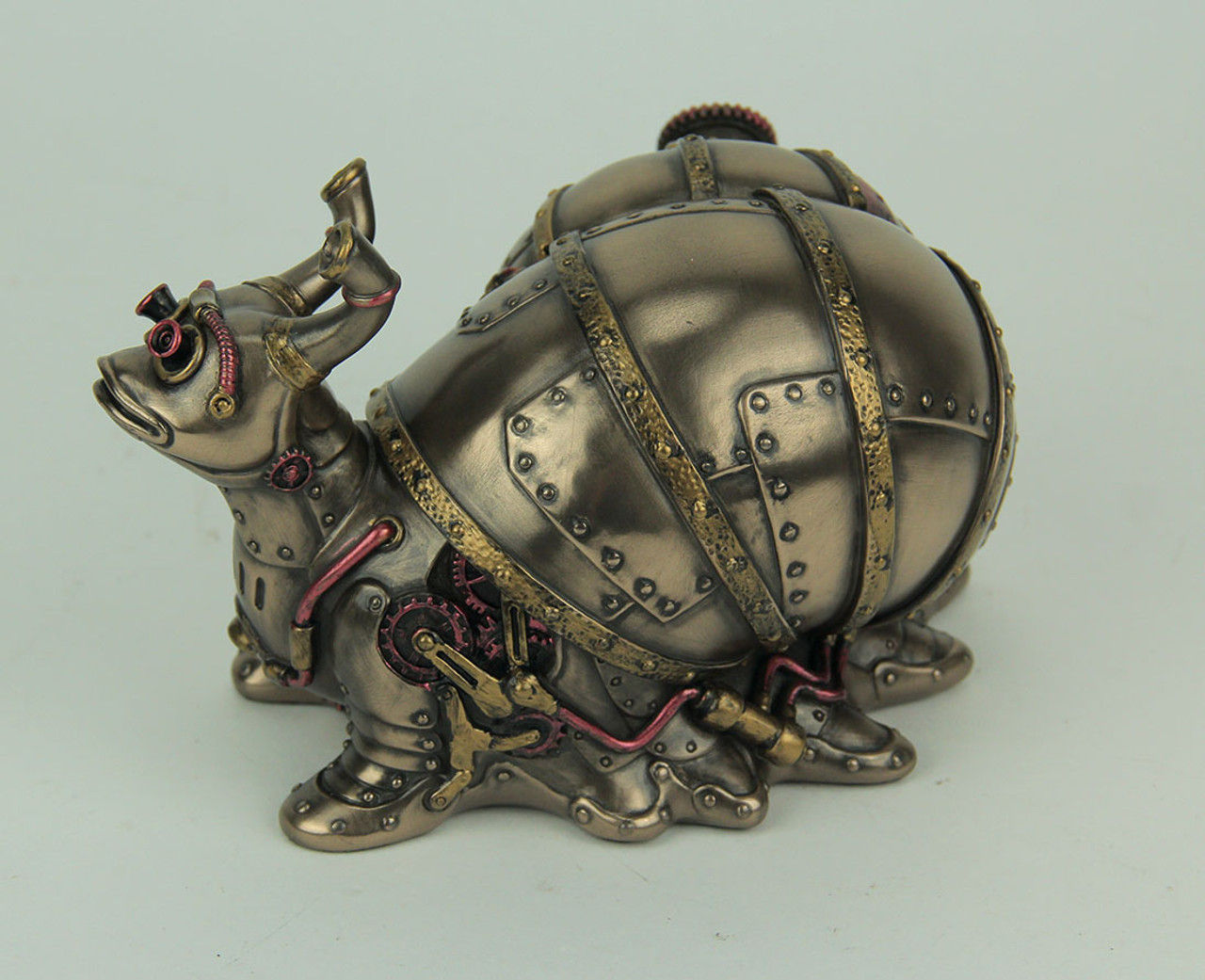 Wallpaper #7DE0NZMB5zzyi_yYk1WD91 Highly Detailed Steampunk Land Snail Trinket Box Things2die4