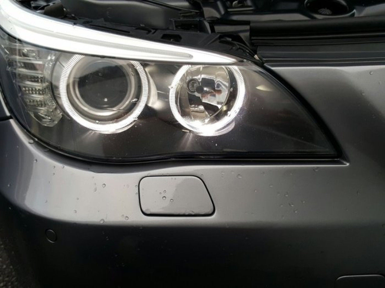 Wallpaper #W0CUMZMBJhL2WPbaAMcn150 Rennessis White LED Halo Angel Eyes Upgrade Kit for BMW E60 E61 Lci