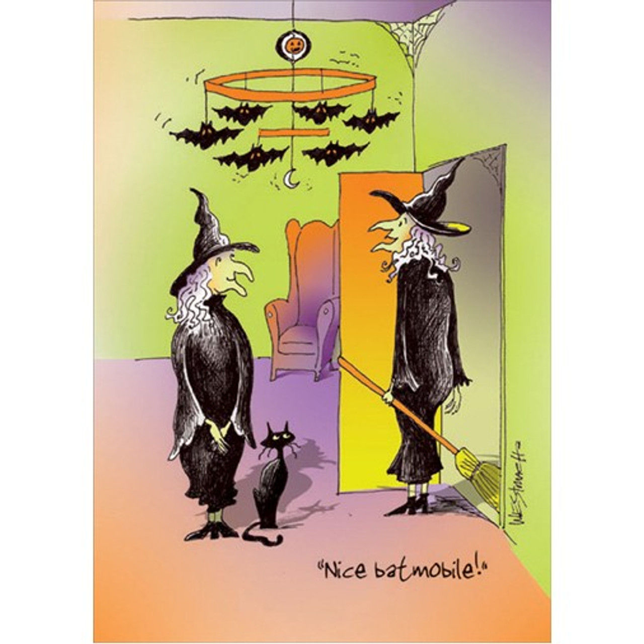 Wallpaper #sRGZM5MBXrlMTfB5u0ql1 Batmobile Funny Humorous Halloween Card Papercardscom