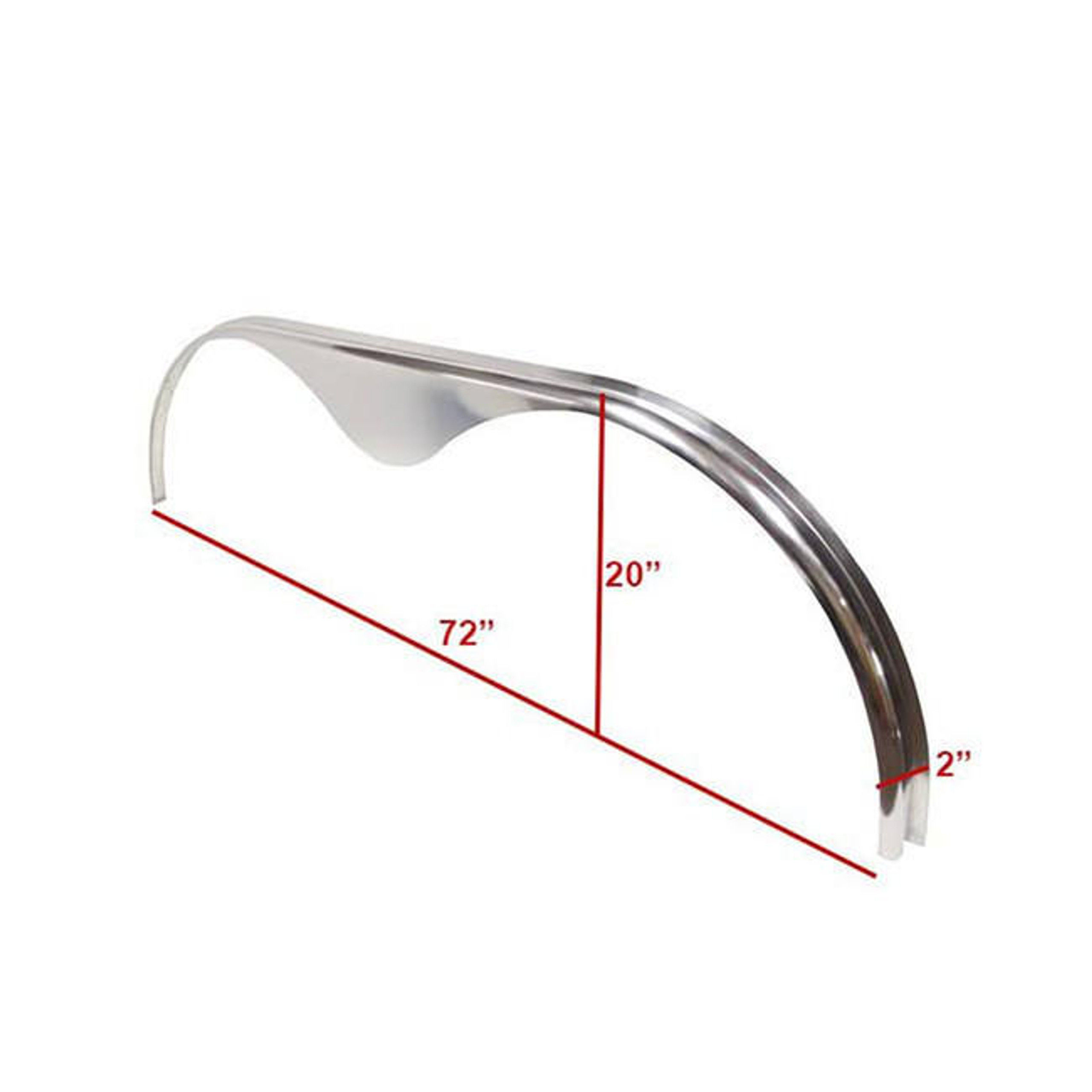 Wallpaper #_UYyVZcBqAgmjOk2pl2I251 72x2 Aluminum Treadplate Tandem Axle Teardrop Fender Flare