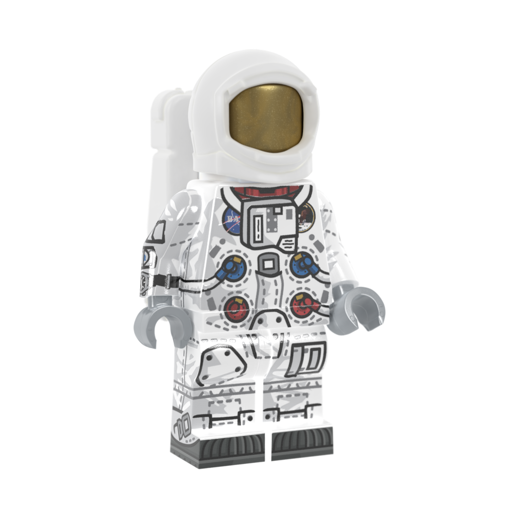 Wallpaper #e2eE_JIBSpphPi3-ZZiW382 Apollo Astronaut Minifig of the Month