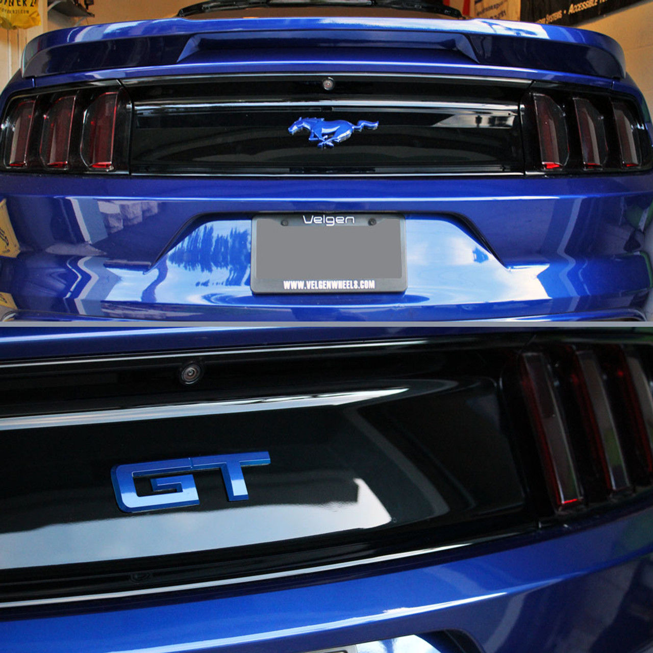 Wallpaper #12jpFZMBSpphPi3-lglt27 15 23 Mustang GT Rear Emblem Color Coded Ford Official Licensed Upr