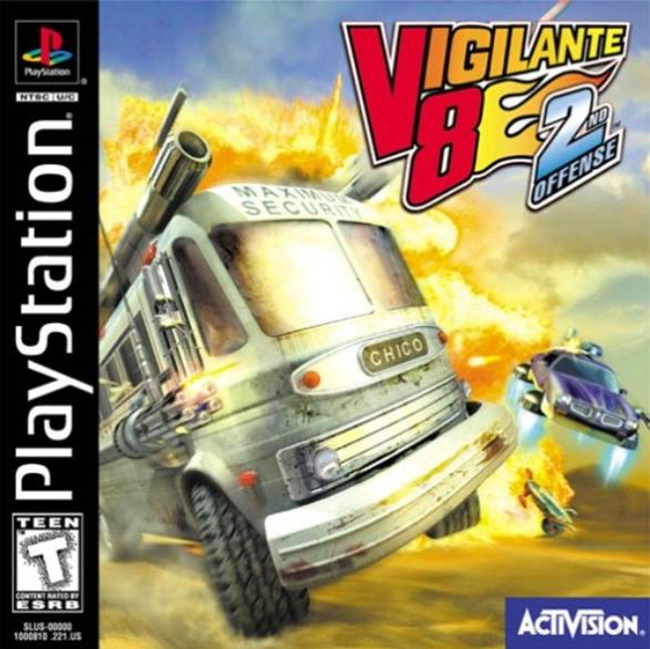 Wallpaper #09860 Vigilante 8 2nd Offense Playstation Computer and Video Games Amazonca