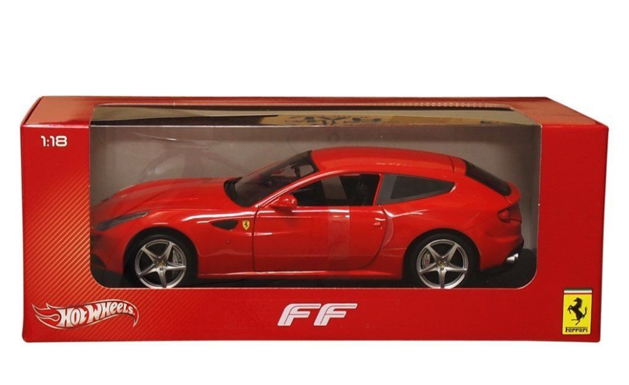 Wallpaper #rhkCJI8BtGB6xQ78-YR211 118 Hot Wheels Hotwheels Ferrari Ff Red Diecast Car Model