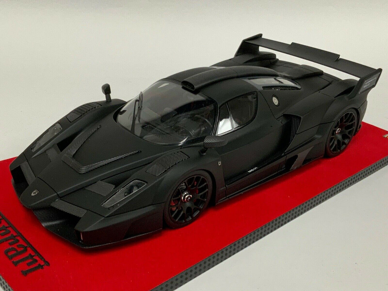 Wallpaper #BPSZOZMBKFX8bn3rVneZ178 118 Ferrari Enzo Gemballa Mig U1 Matte Black Resin Car Model