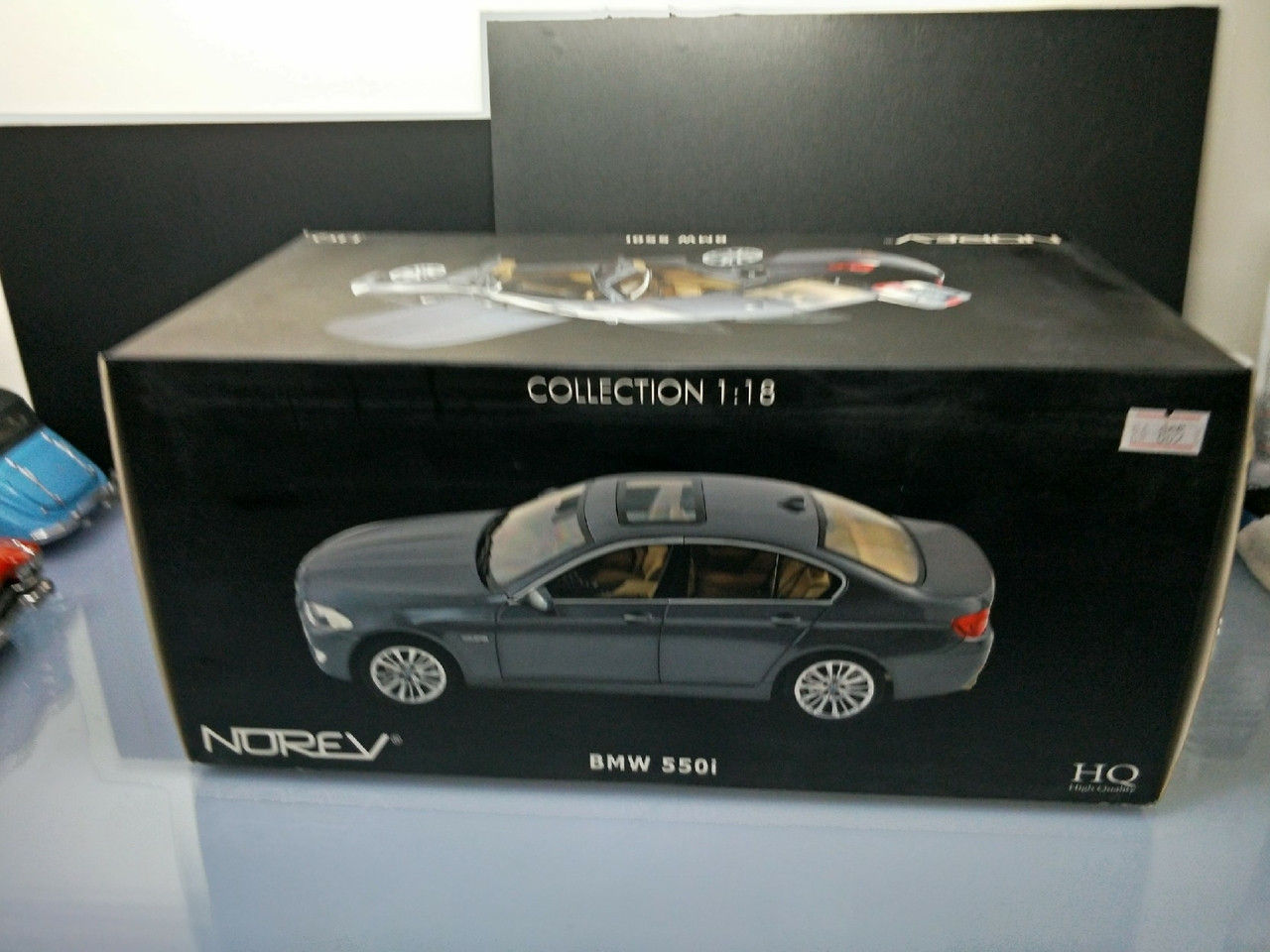 Wallpaper #MWjVHJMBSpphPi3-rCTQ125 Rare 118 Norev BMW F10 5 Series 550i Grey Diecast Car Model