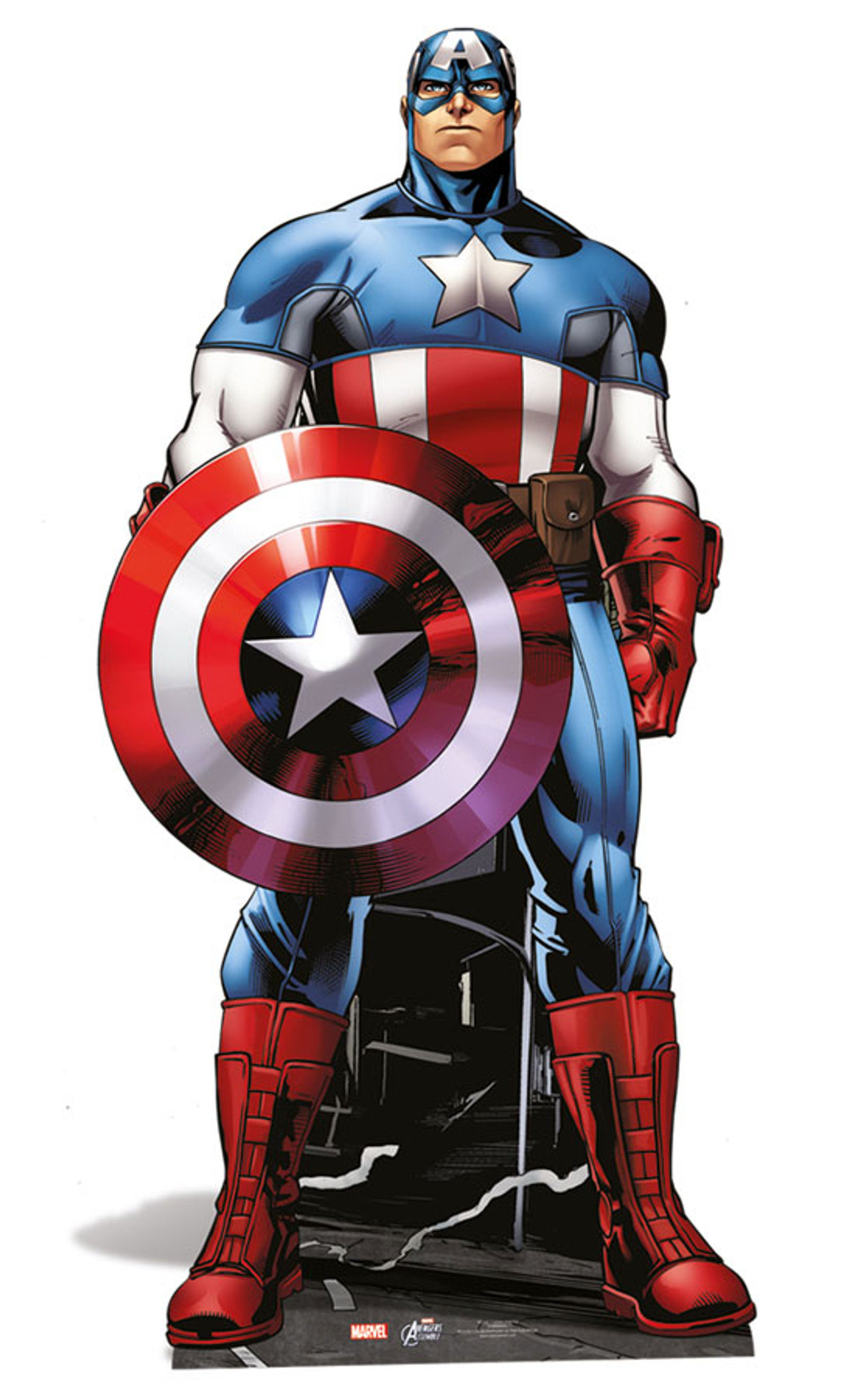 Wallpaper #nZ_GWpMBcUVgGJNoObKM150 Captain America Lifesize Cardboard Cutout Standee Standup Buy