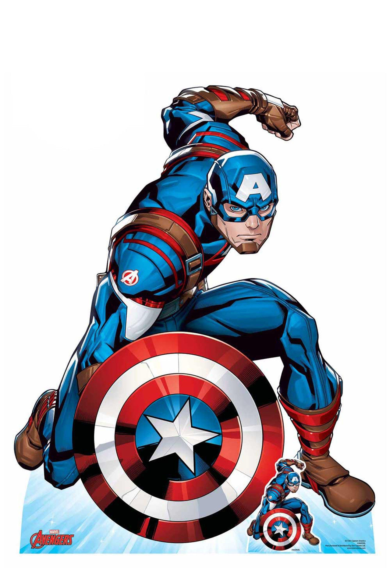 Wallpaper #nzEINpMB5zzyi_yYelgy131 Captain America First Avenger Official Marvel Cardboard Cutout