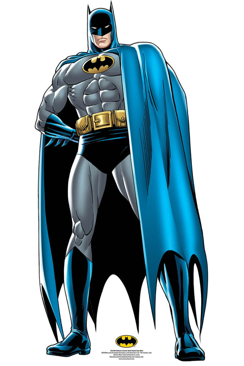 Wallpaper #KLie1pIBJvJKYCmE_d8m55 Batman Cape Comic Mini Cardboard Cutout Superhero Standup
