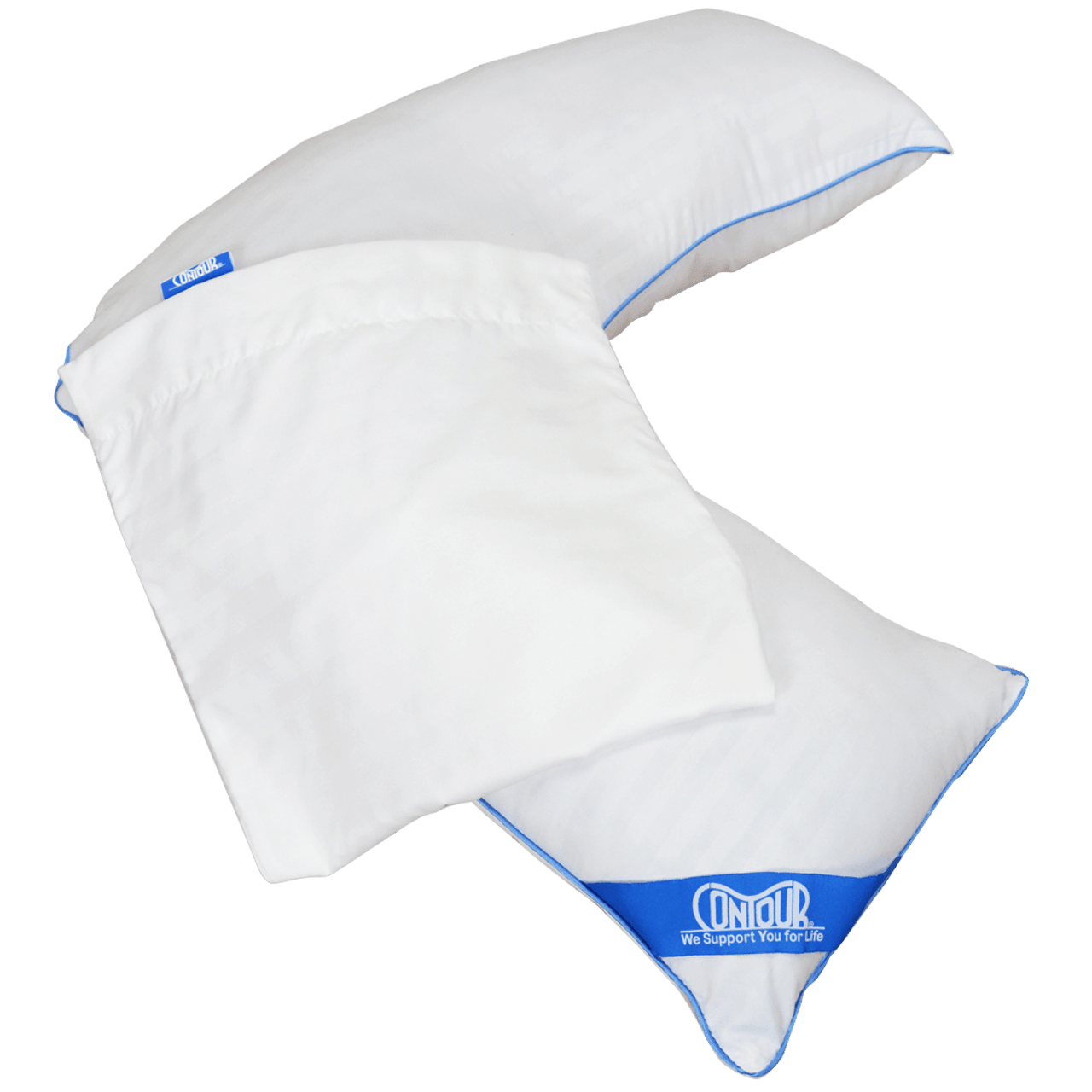 Wallpaper #70AbMZMBJhL2WPbaOcTy325 Contour Swan Pillowcase White Contour Living