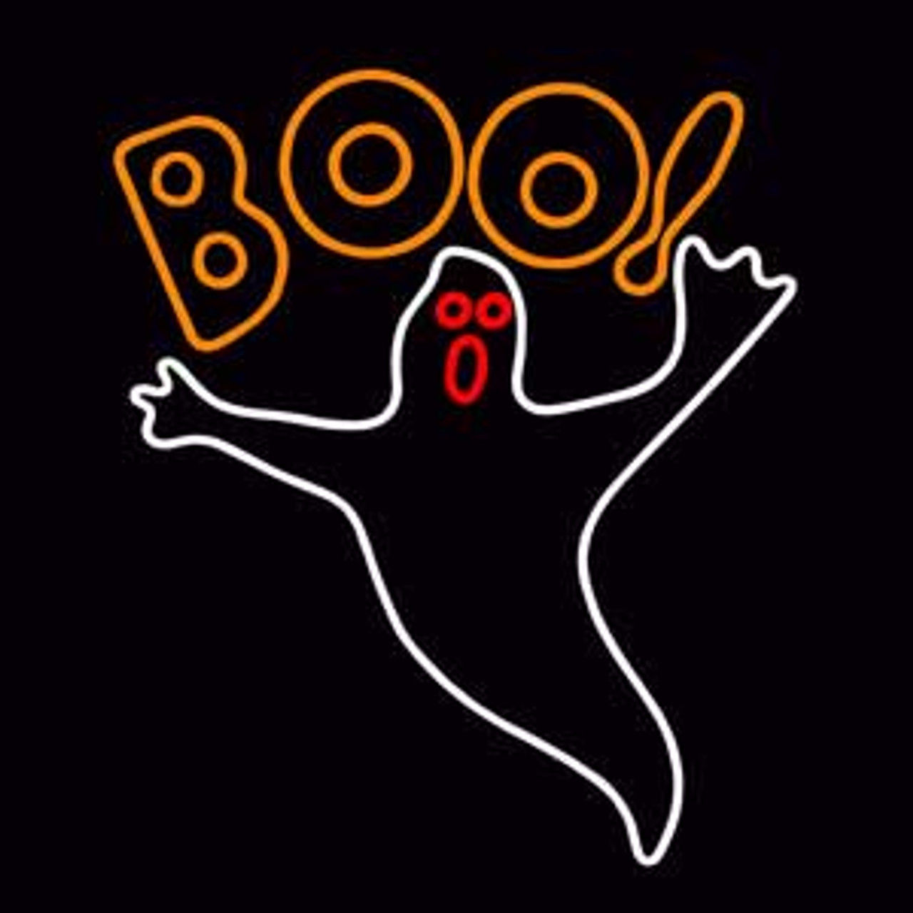 Wallpaper #JZ8EWJMBcUVgGJNoWbCR246 Halloween LED Neon Ghost Hanging Display Action Lighting Inc