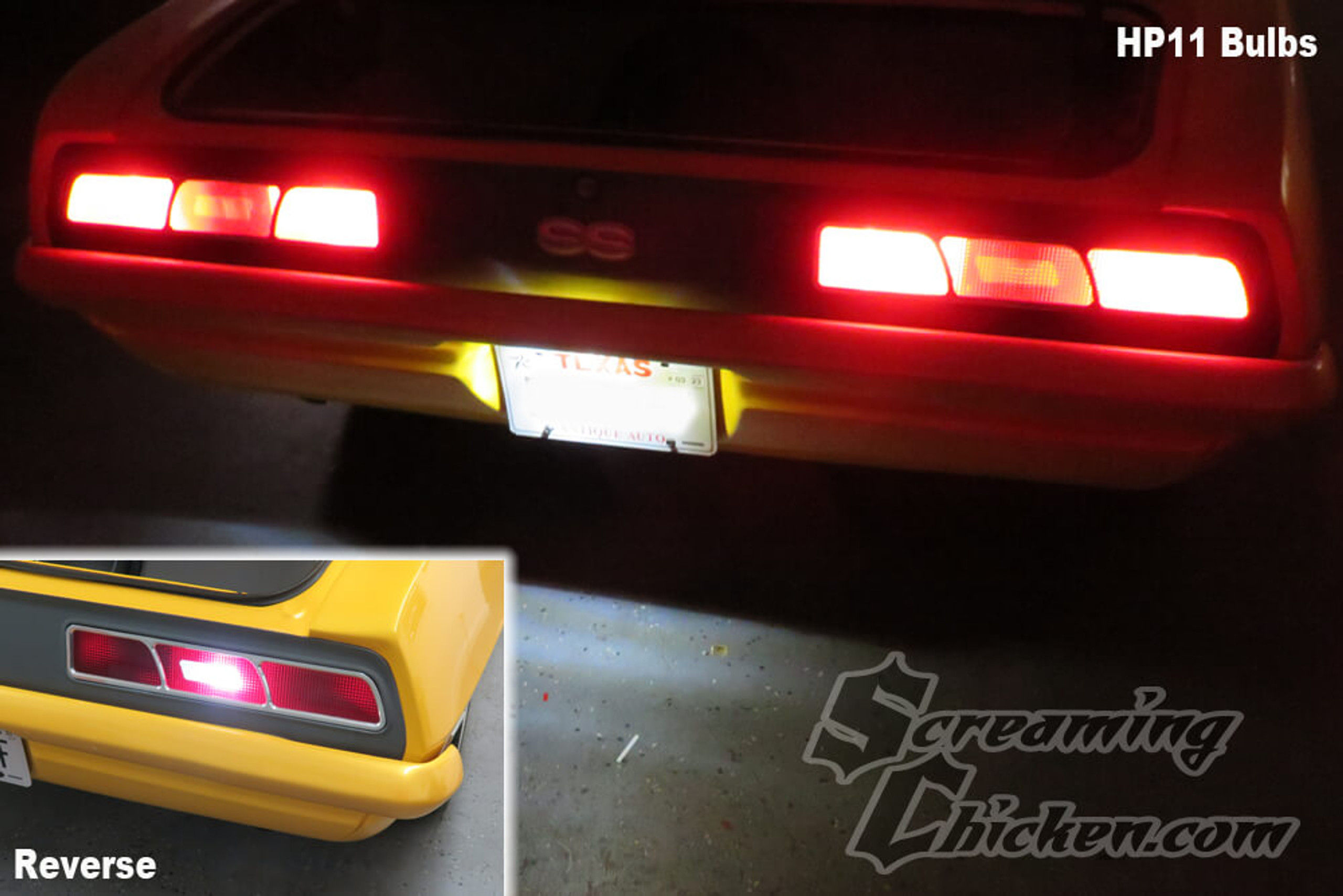 Wallpaper #jXJ9MpMBX2lk1u3ofFqY54 1969 Camaro LED Tail Light Bulb Combo Kit
