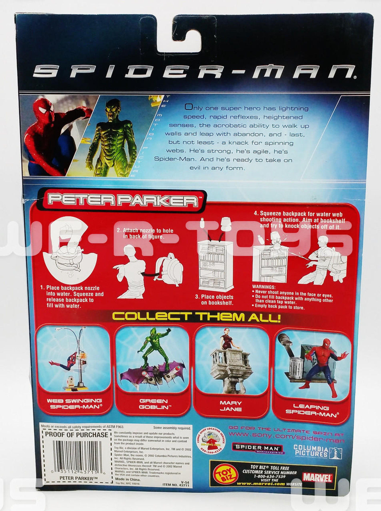 Wallpaper #t-_6S5MBMN-XEVvVqTyE72 Marvels Spider Man Peter Parker Action Figure Series 2 Toy Biz 2002