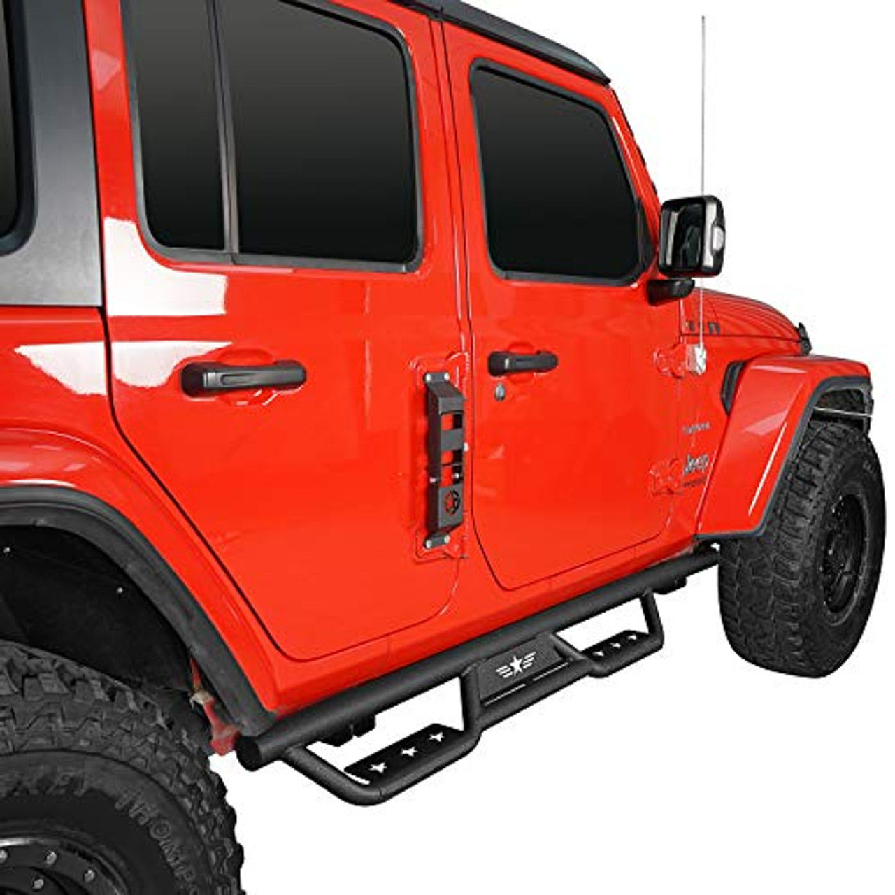 Wallpaper #4664c Mopar Factory Sahara Side Steps for 18 Up Jeep Wrangler Jl Unlimited