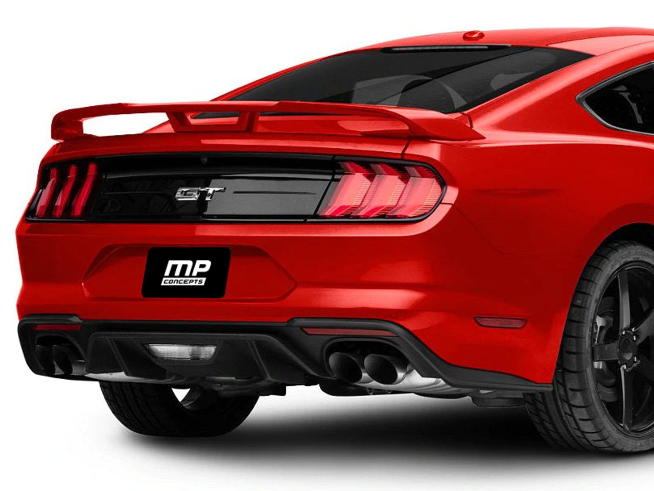 Wallpaper #ShmkB48BtGB6xQ787VfZ3 2015 2021 Mp Concepts 2018 Style Mustang GT Rear Spoiler Unpainted