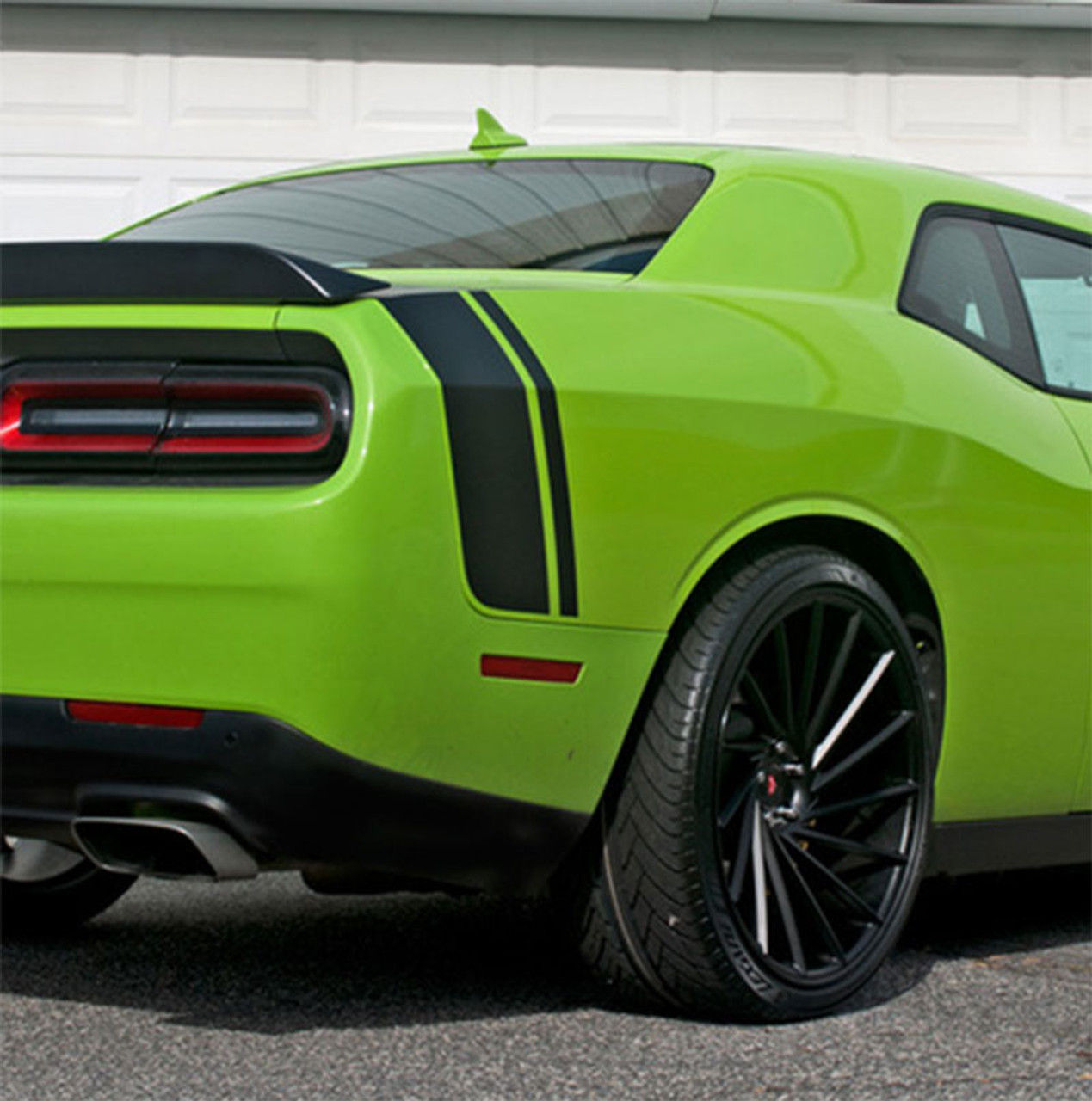 Wallpaper #Q__mZ5MB3lSXT3zU1ONB36 Dodge Challenger Rear Scat Pack Decals Tail Band 2015 2019 2020