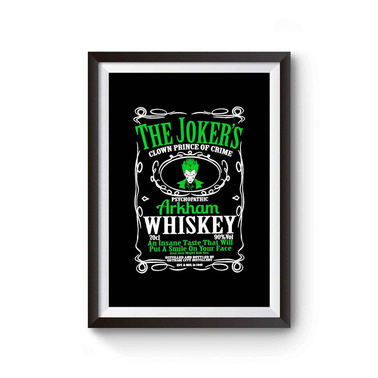 Wallpaper #wGfe_JIBSpphPi3-Z5m7430 The Joker Arkham Whiskey Suicide Squad Antihero Superhero Poster