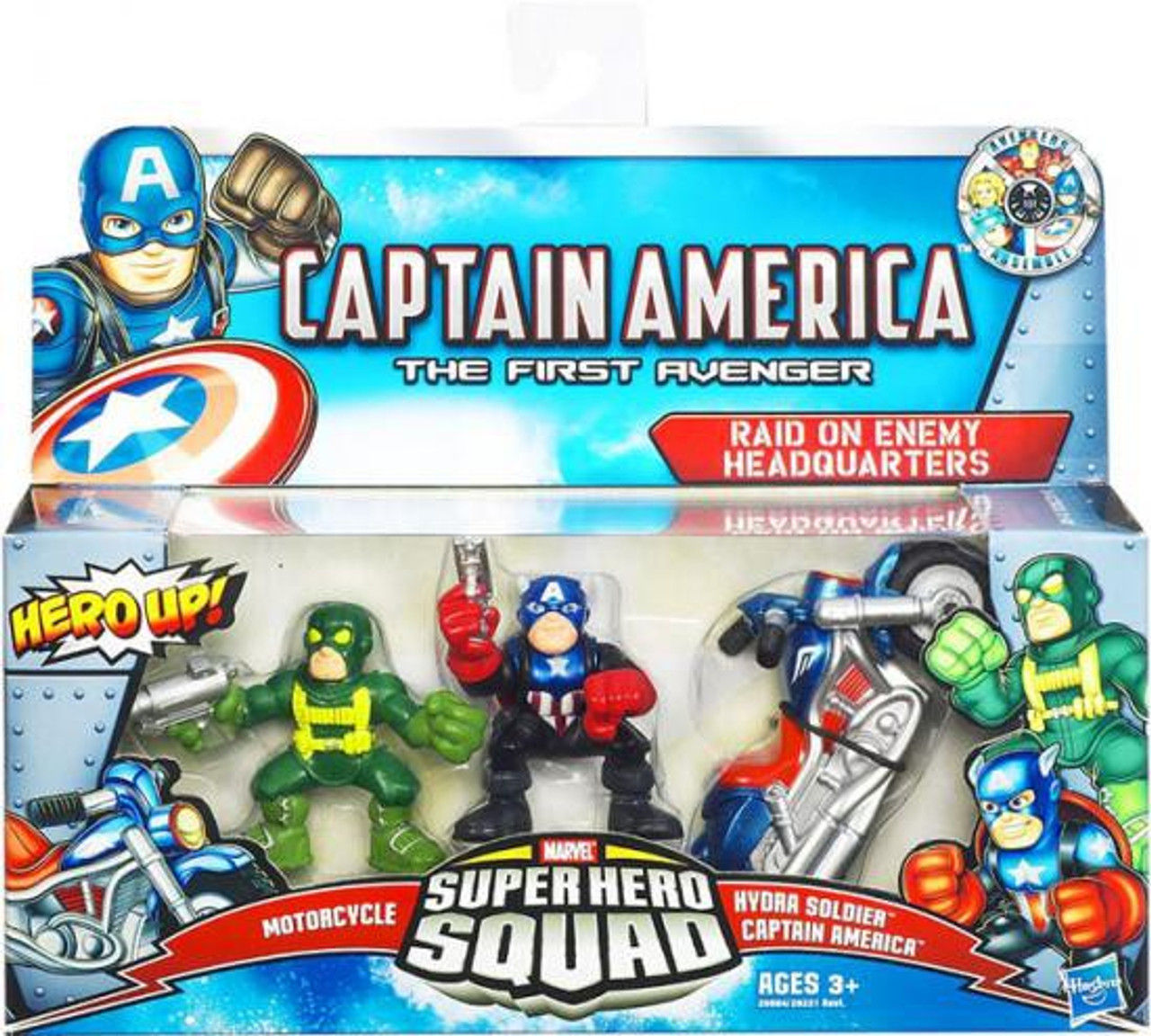 Wallpaper #Bme_BZMBSpphPi3-VL4x45 Captain America the First Avenger Superhero Squad Raid on Enemy