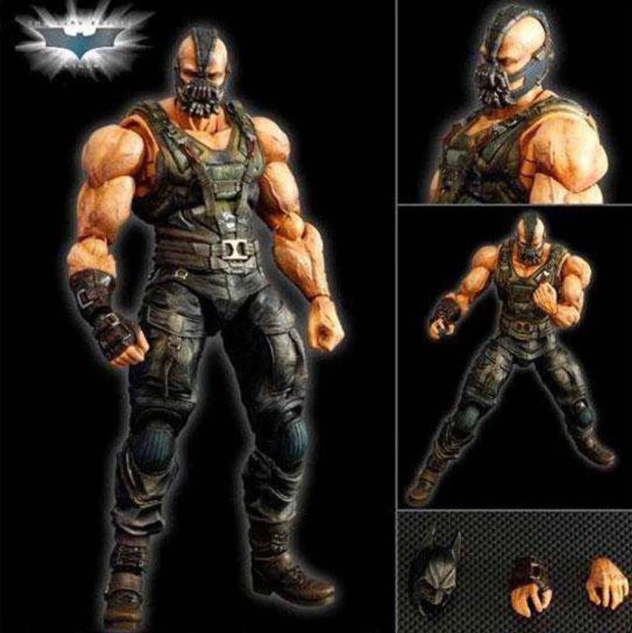 Wallpaper #ZmetEZMBSpphPi3-GPgz346 Batman Dark Knight Rises Play Arts Kai Series 1 Bane Action Figure 02