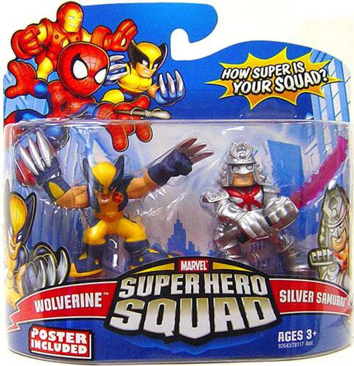 Wallpaper #mmi_FpMBSpphPi3-mwwq145 Marvel Super Hero Squad Series 15 Wolverine Samurai 3 Action Figure 2