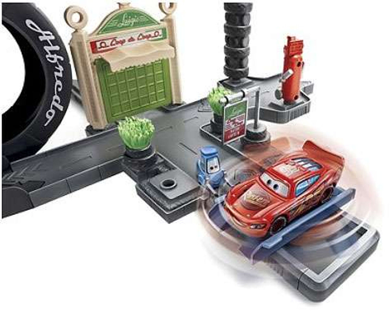 Wallpaper #ZhXIuo4BmMigT4UnQ1bL43 Disney Pixar Cars Story Sets Luigis Loop Playset Mattel Toys Toywiz