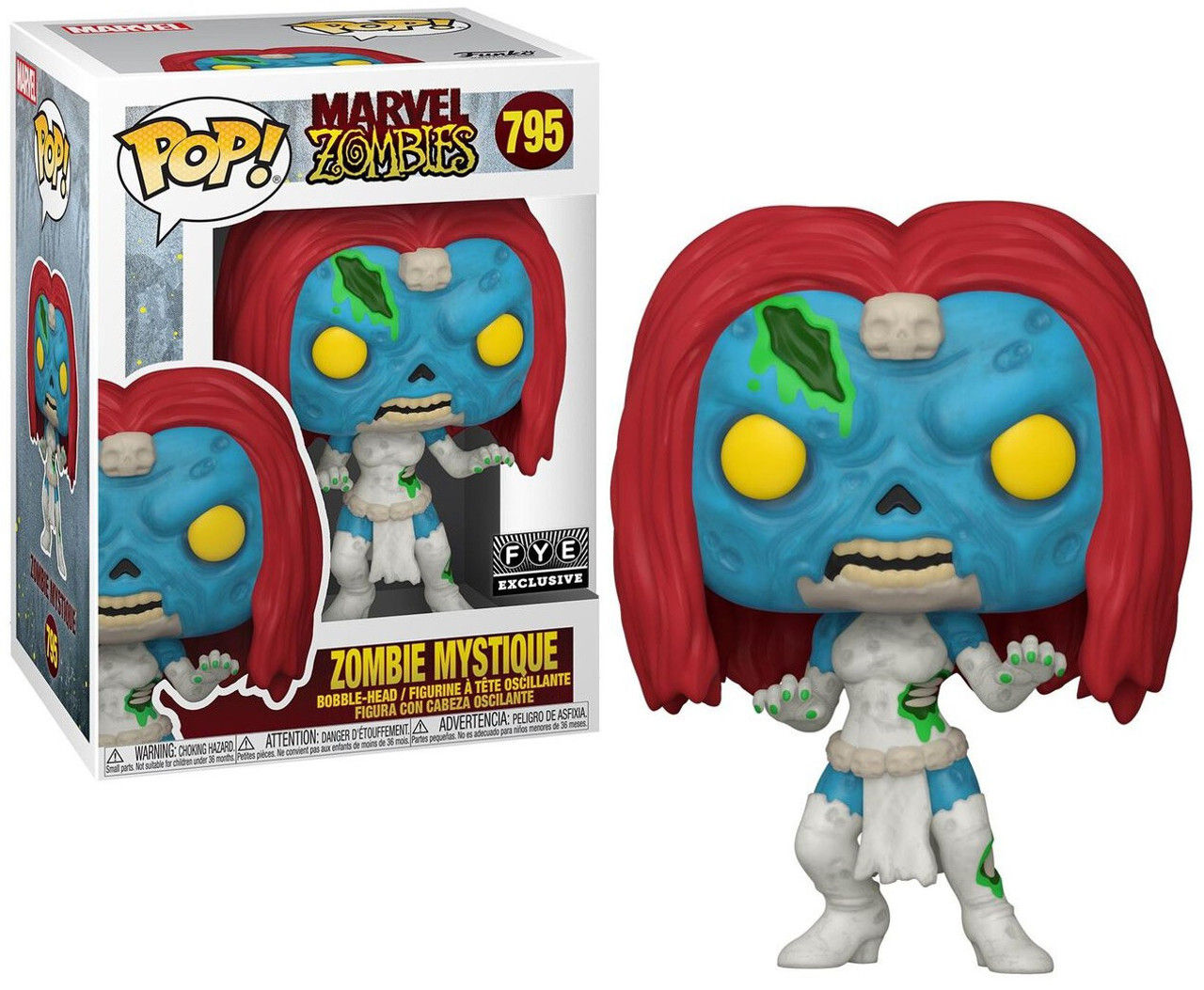 Wallpaper #vWfWEJMBSpphPi3-LPSt72 Funko Marvel Zombies Pop Marvel Zombie Mystique Exclusive Vinyl Figure