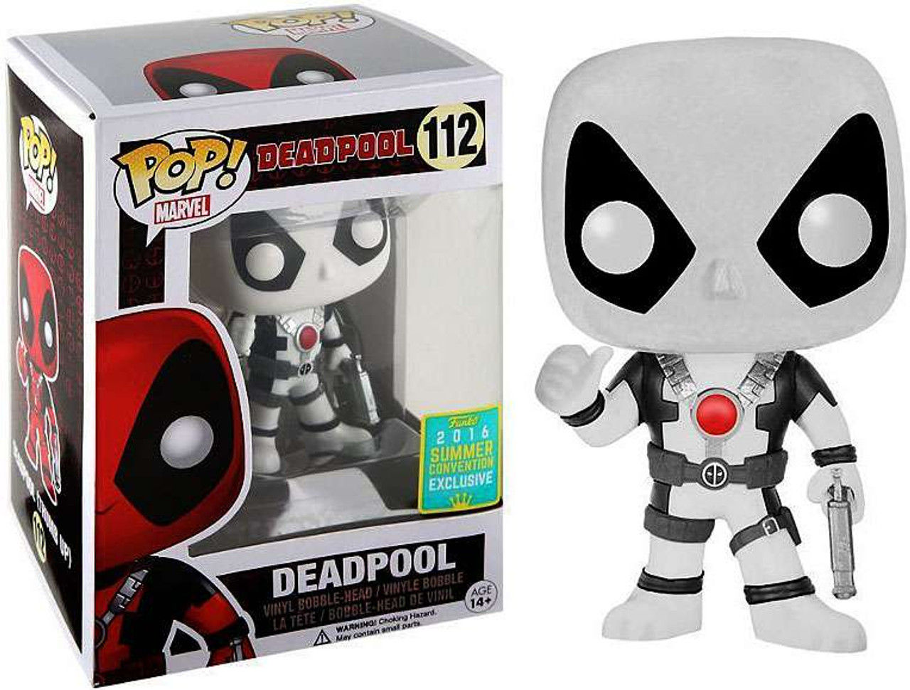 Wallpaper #1qVvOJMBVBiSkHCapo0625 Funko Marvel Pop Marvel Deadpool Exclusive Vinyl Bobble Head 112 White