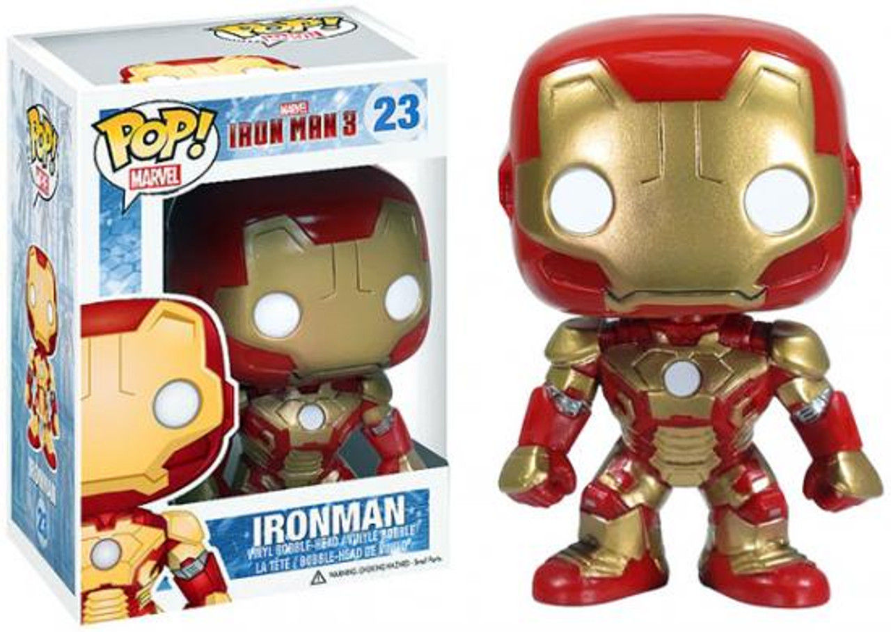 Wallpaper #1qVvOJMBVBiSkHCapo06264 Funko Iron Man 3 Pop Marvel Iron Man Vinyl Bobble Head 23 Mark 42 Toywiz