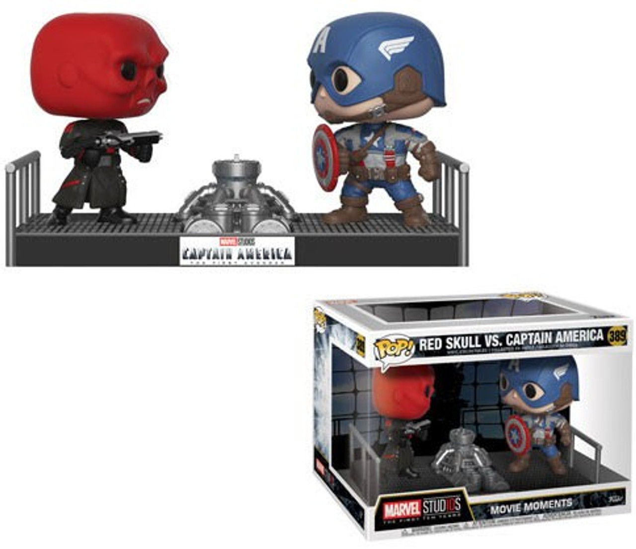 Wallpaper #vWfWEJMBSpphPi3-LPSt149 Funko Marvel Pop Marvel Captain America vs Red Skull Vinyl Figure 2