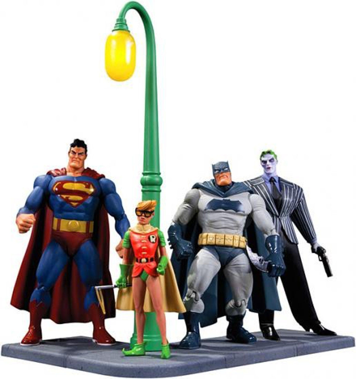 Wallpaper #e-pIVpMBlwTYPL18yQ8_0 Batman Dark Knight Returns Action Figure 4 Pack DC Direct Toywiz