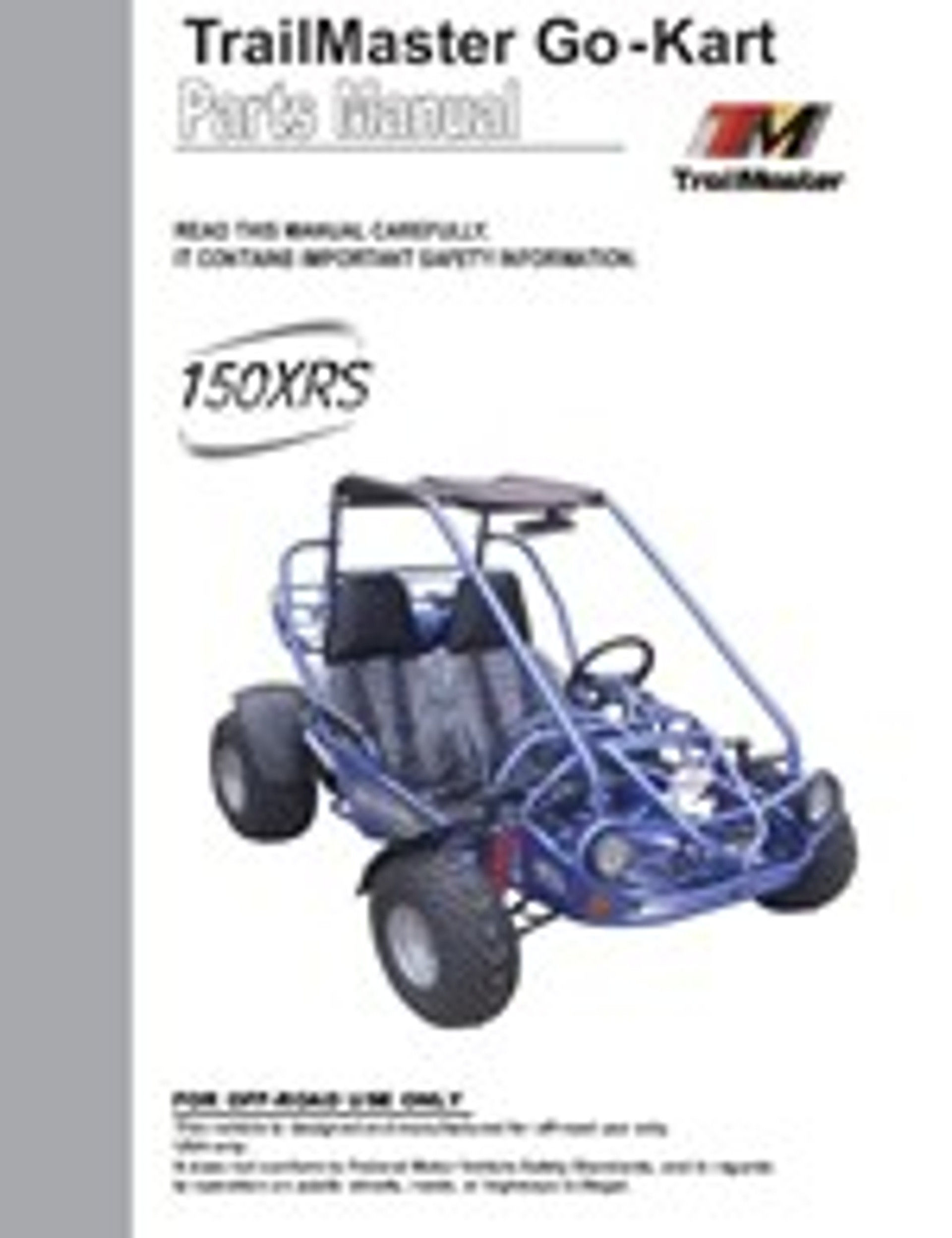 Wallpaper #p2fP8ZIBSpphPi3-x22B148 Trailmaster 150 Mid Xrs Go Kart Parts Manual