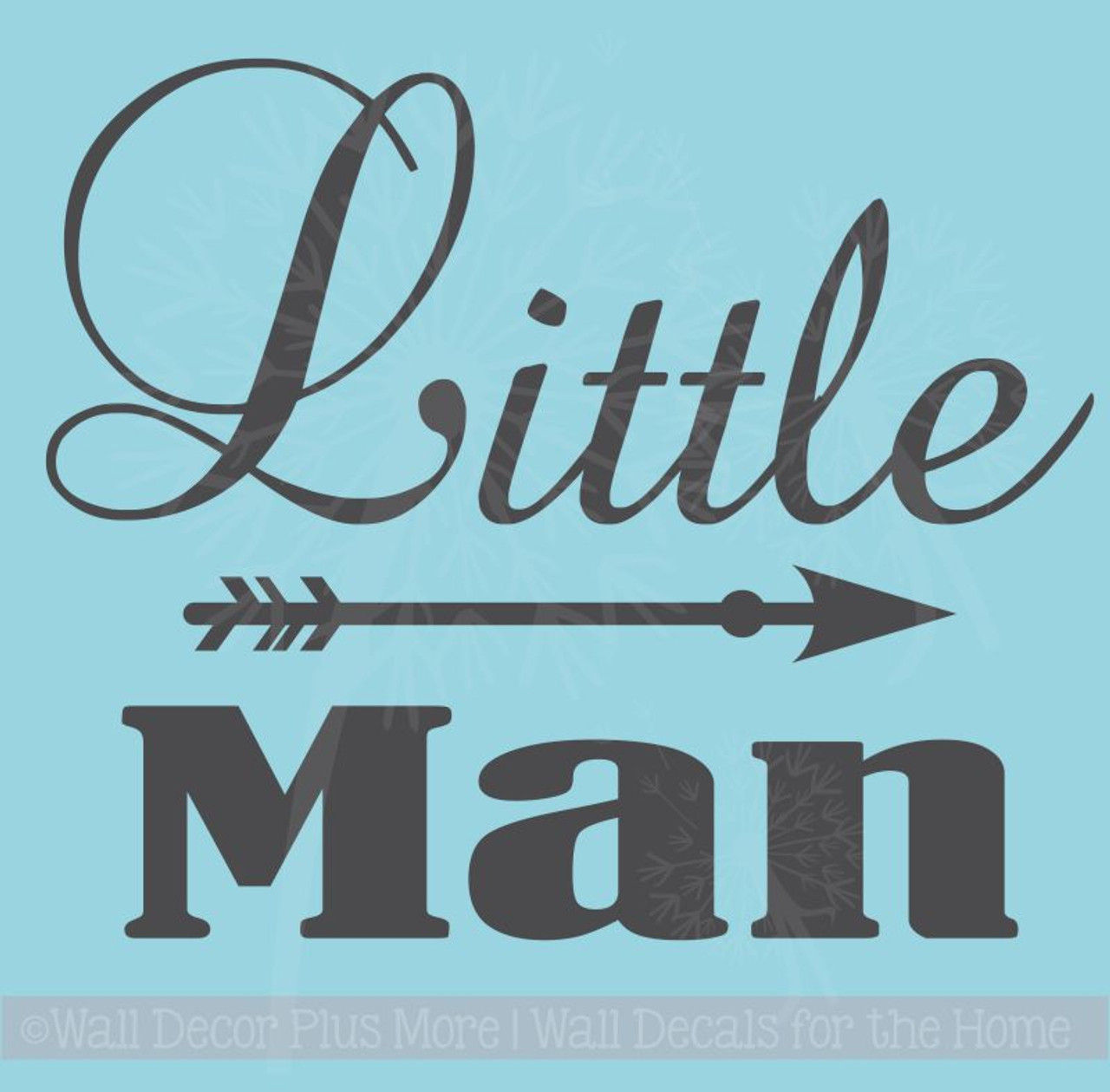 Wallpaper #n-9STJMBMN-XEVvV9D1M113 Little Man Boys Bedroom Wall Decals Vinyl Lettering Wall Words with Arrow